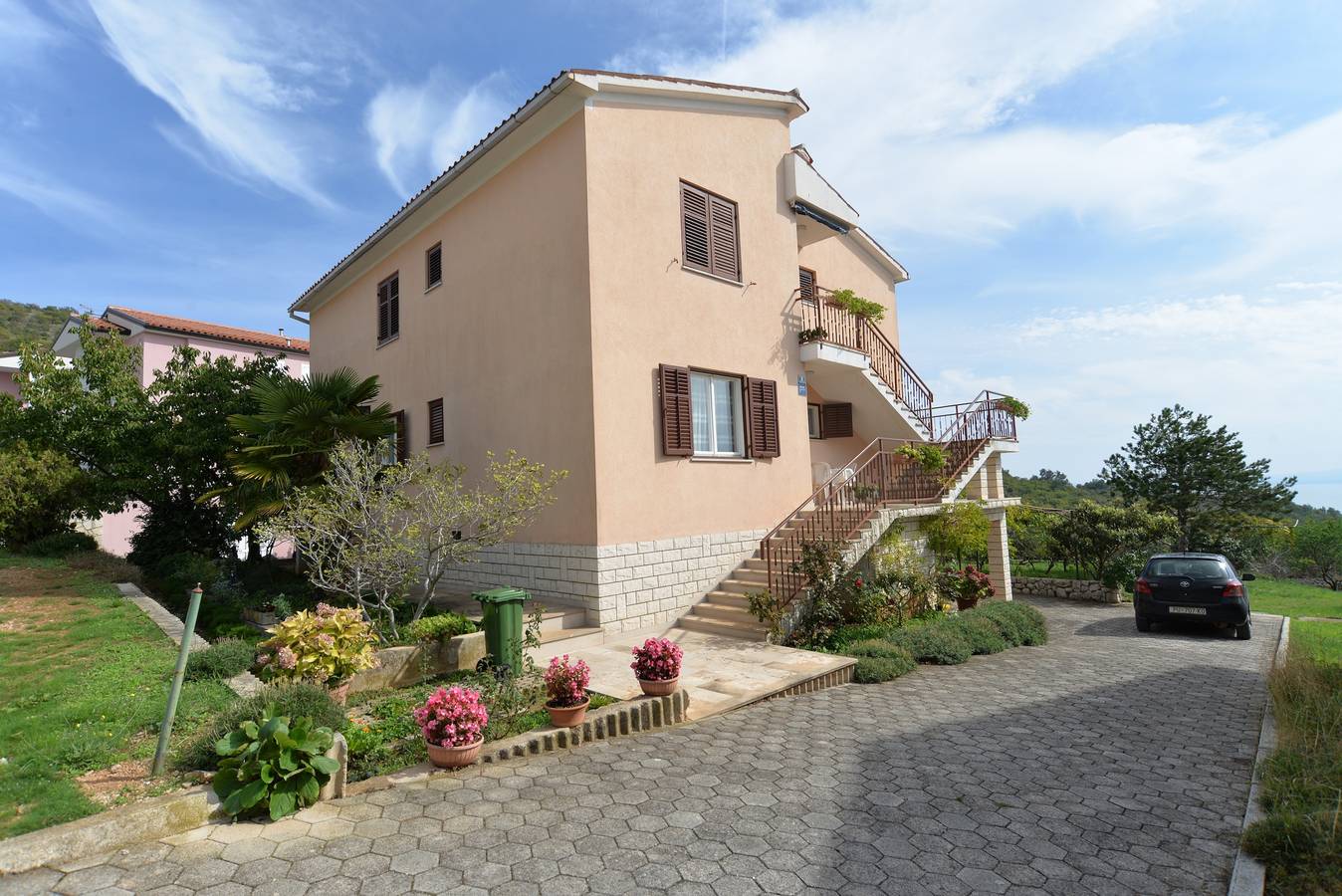 Ganze Wohnung, 2-Zimmer-Ferienwohnung mit Balkon und Meerblick Rabac, Labin A-20746-b in Rabac, Labin-Rabac