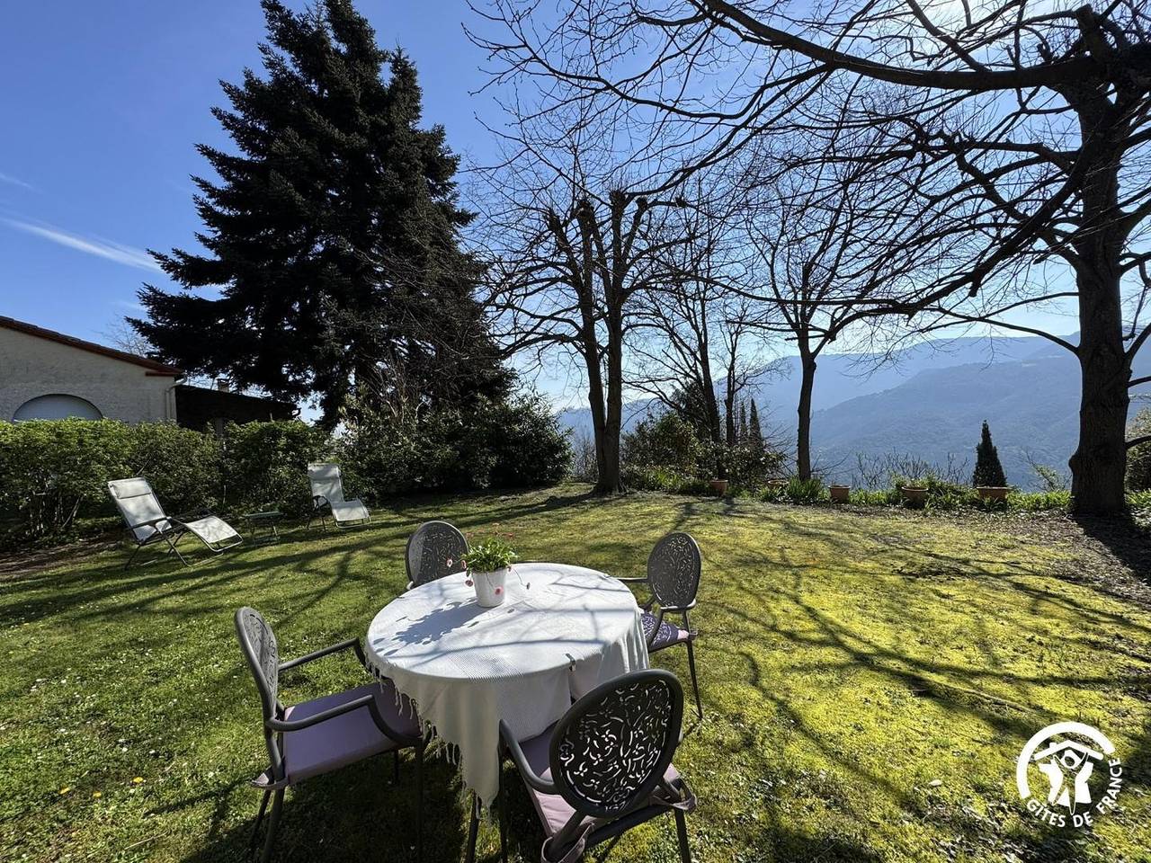 Bella vista in Montferrer, Céret region