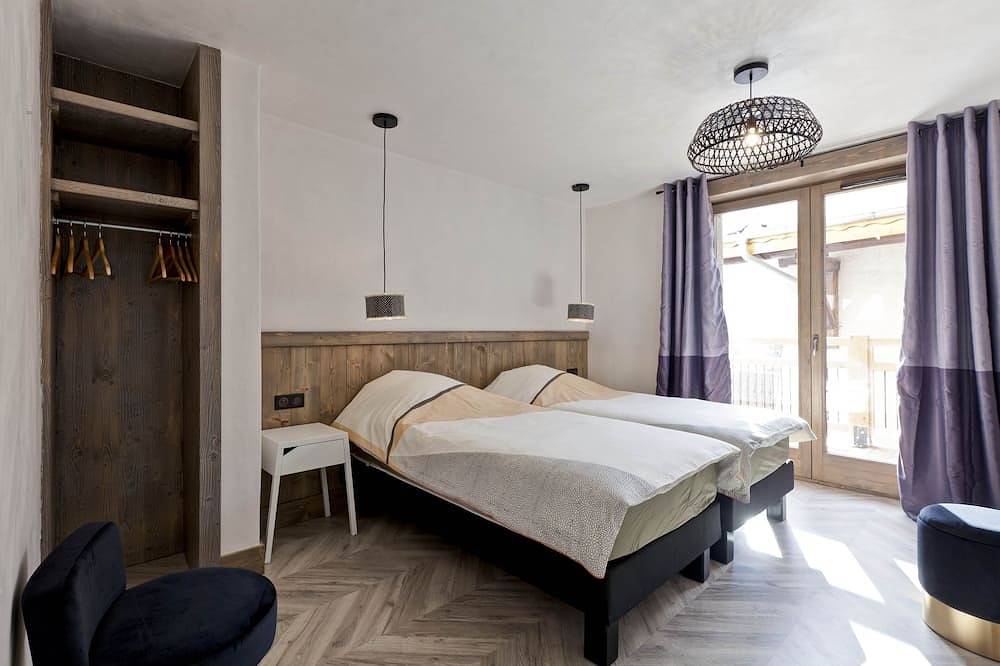 Lodge 10 pers dicht bij de pistes, zwembad, spa en winkels in Champagny-en-Vanoise, Vanoise Nationaal Park