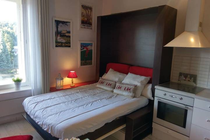 Appartamento intero, Studio al Grand-Hôtel de Font-Romeu 4people in Font-Romeu-Odeillo-Via, Parco naturale regionale dei Pirenei catalani