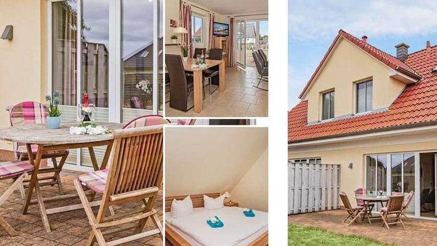 Ferienhaus für 4 Personen, mit Garten in Korswandt