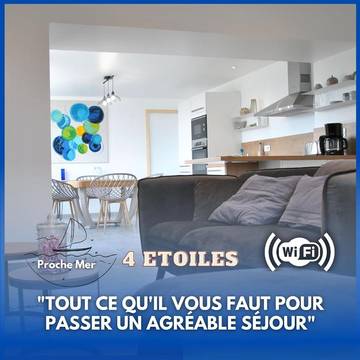 Gîte pour 5 personnes, avec vue et terrasse à Sibiril
