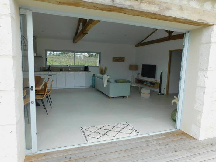 Location de vacances pour 8 personnes, avec piscine ainsi que vue et jardin, animaux acceptés à Monbazillac - 3