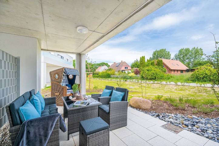 Ganze Wohnung, Revier Albatros - Villa Zweite Heimat | Appartement Herzzeit am Meer in Lohme, Nationalpark Jasmund