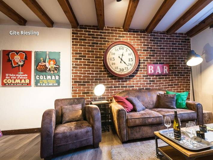Location de vacances pour 6 personnes, avec Terrasse à Ribeauvillé