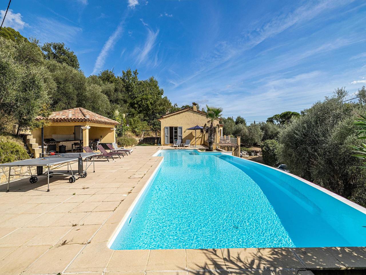 Ganze Wohnung, A/C Haus 4Br/10P mit Pool – 40 Minuten von Cannes in Le Tignet, Cannes und Umgebung