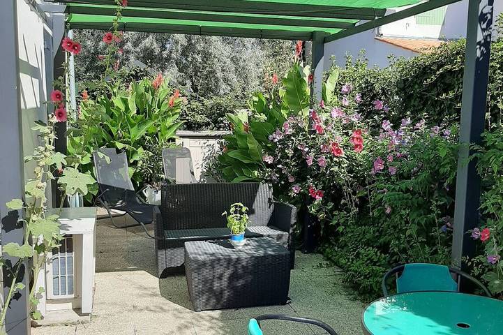Appartement de vacances pour 2 personnes, avec Terrasse et Jardin