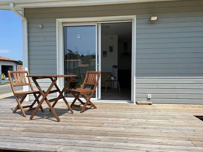 Appartement de vacances pour 2 personnes, avec jardin et terrasse