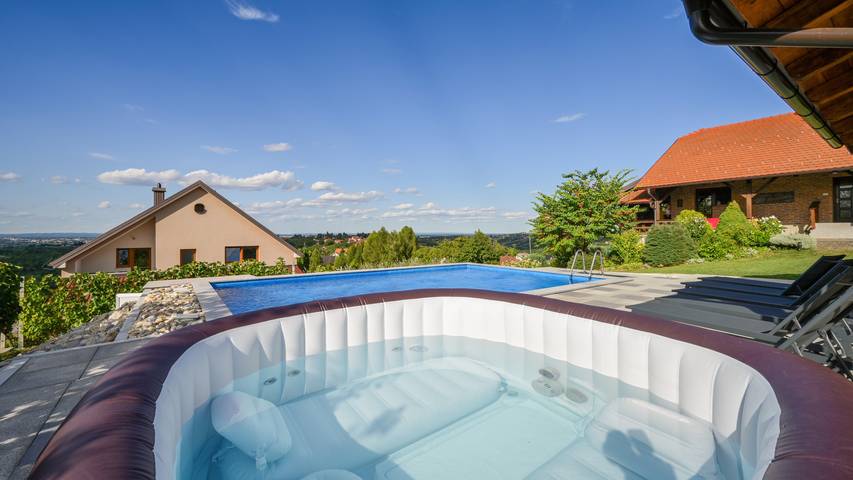 Villa Nevita by Villas Guide in Gornji Kneginec, Varazdin