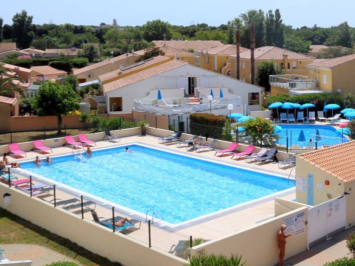 Appartement de vacances pour 4 personnes, avec terrasse et piscine