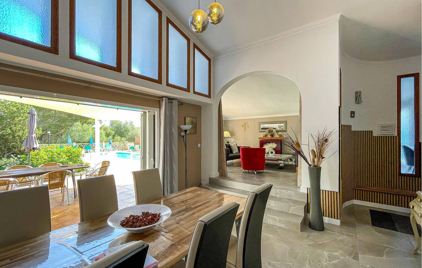 Luxus-Apartment mit Pool, AC & WiFi | in der Nähe von Cala Domingos Strand in Calas de Mallorca, Manacor