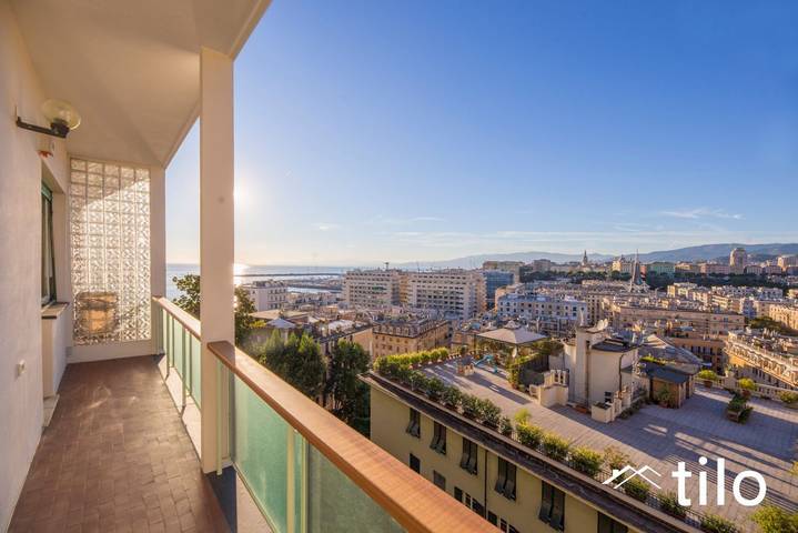 Appartamento per 6 persone, con balcone/terrazza in Albaro