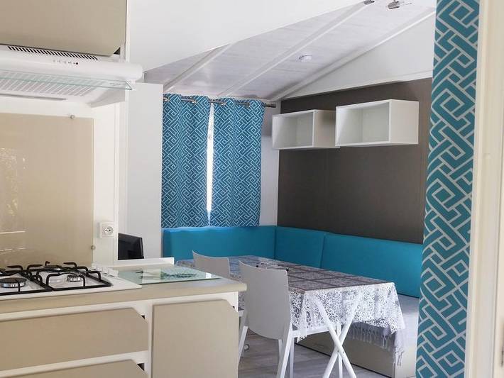 Camping La Pinède - Mobilhome 4 personnes - Davia in Calvi, Région de Calvi
