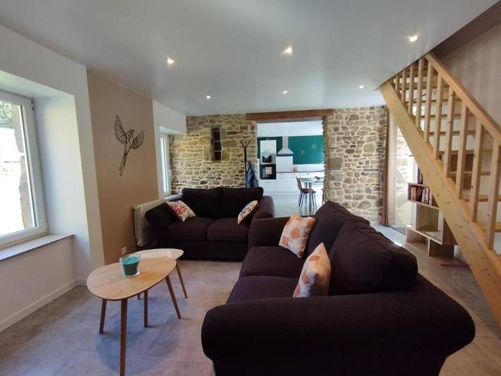 Location de vacances pour 4 personnes, avec jacuzzi ainsi que jardin et terrasse à Saint-Germain-le-Gaillard - 2