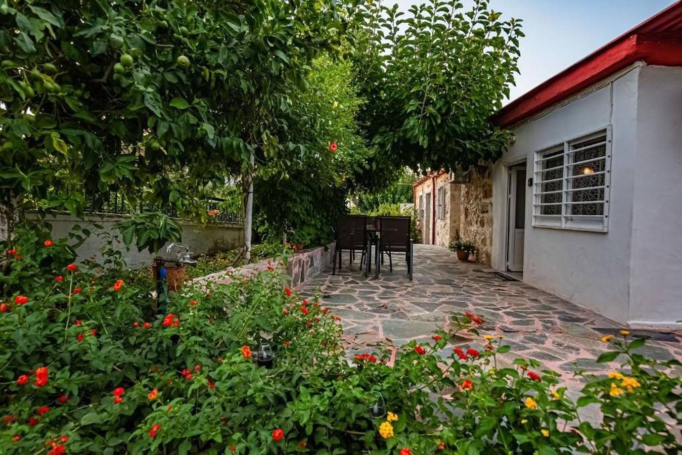 Ferienhaus für 3 Personen mit Garten in Armeni, Chania und Umgebung