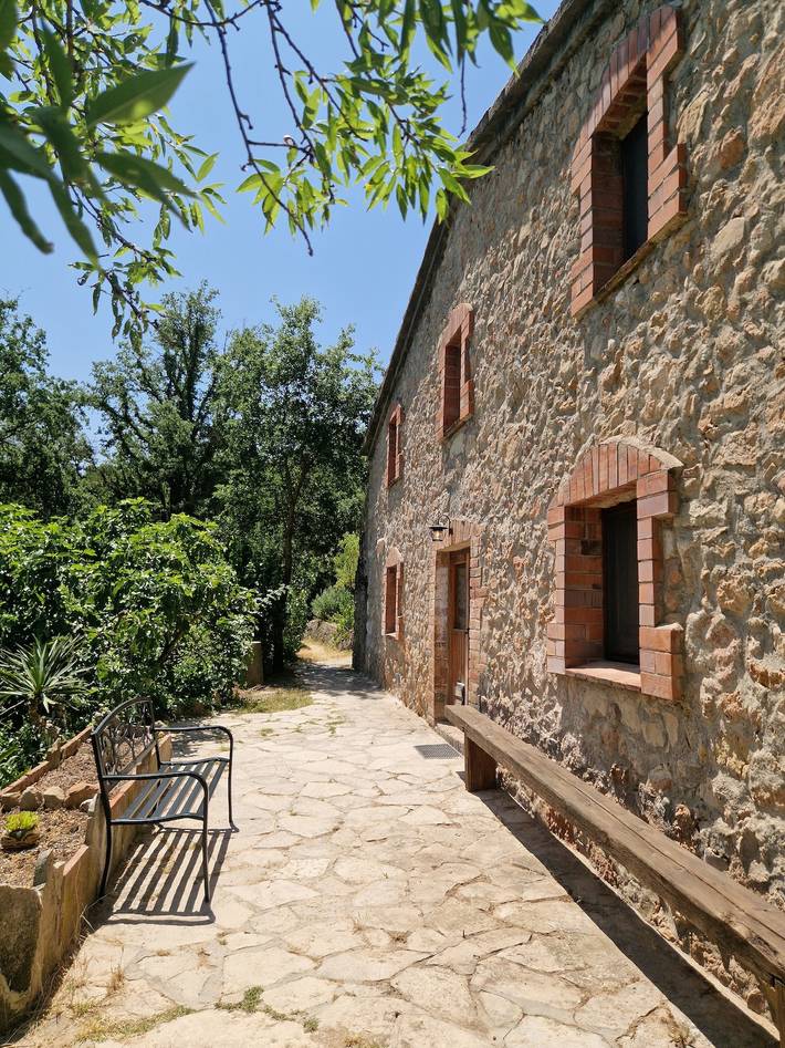 Casa rural para 9 personas, con jardín en Bruch