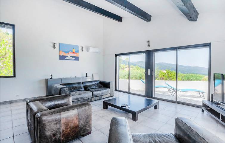 Abgelegene Wohnung mit Meerblick, Pool und Parkplatz in Les Adrets-de-l'Estérel, Massif de l'Esterel
