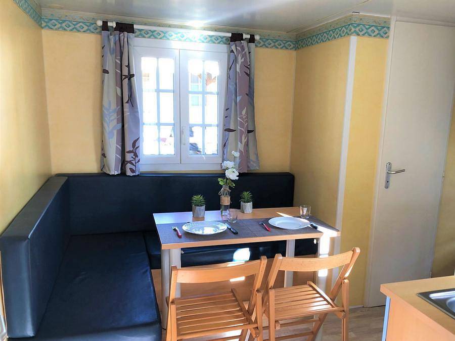 Camping La Plaine - Mobilhome 4 personnes - Farniente (2 adultes + 2 enfants en bas âge) in Rosières (Ardèche), Ardèche
