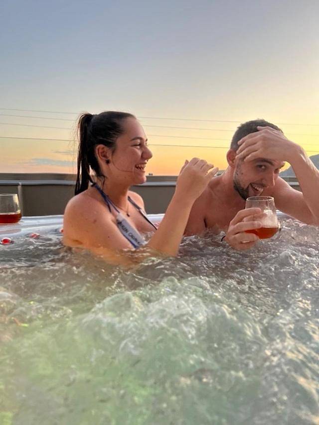 Ferienwohnung für 6 Personen, mit Pool und Garten sowie Ausblick und Sauna in Plakias - 2