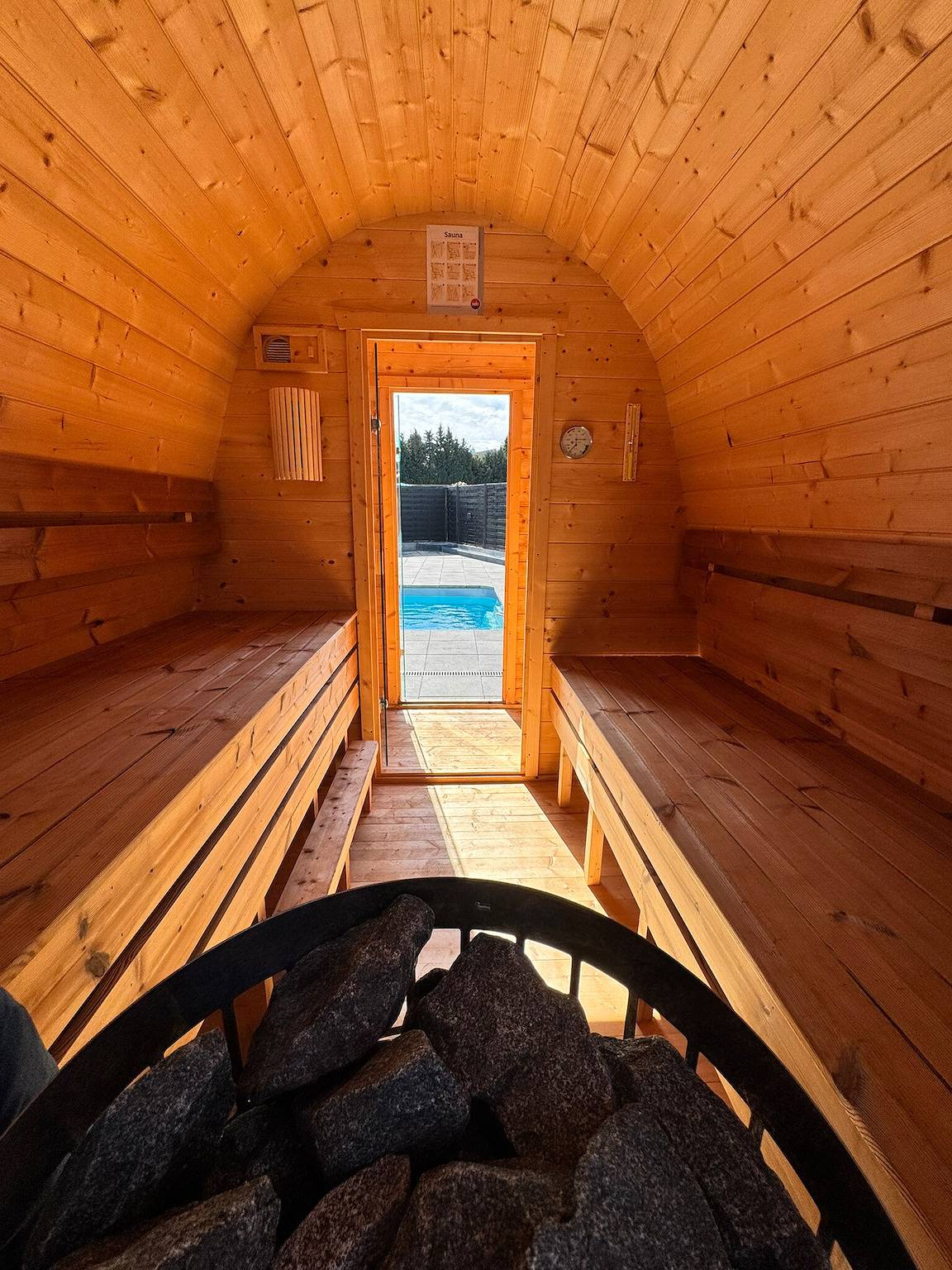 Maison de vacances 'Fewo Neubörger Wellness' avec piscine privée, Wi-Fi et climatisation in Neubörger, Emsland