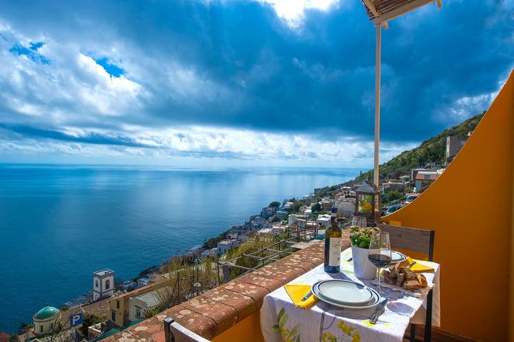 Ferienhaus für 2 Personen mit Garten in Praiano, Sorrento Coast