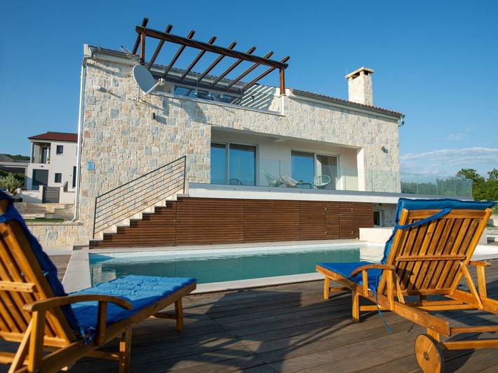 Ferienhaus für 10 Personen, mit Garten, mit Haustier in Maslenica - 2