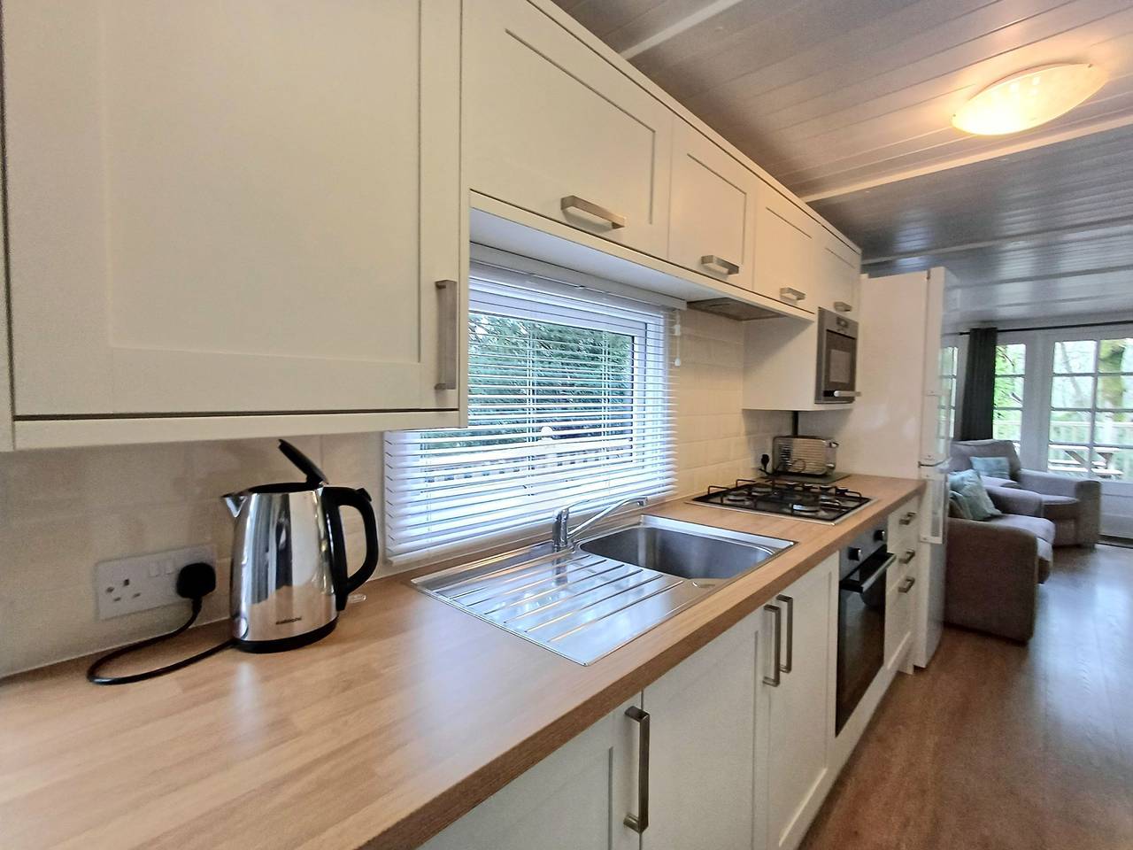 Lodge für 4 Personen mit Balkon/Terrasse in White Cross Bay, Lake District