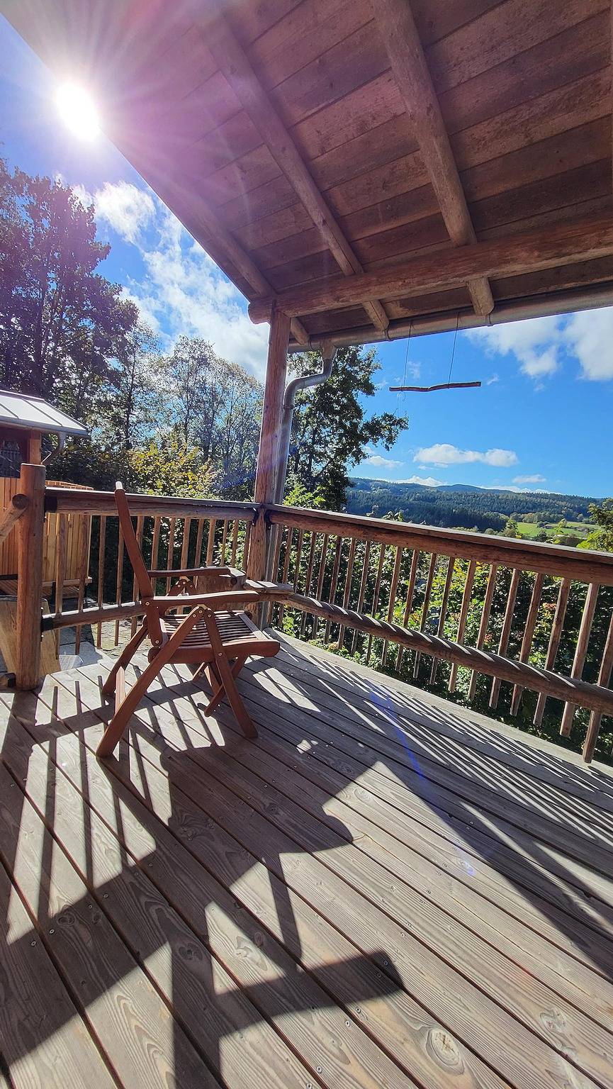 Sunleitn Ferienhäuser am Waldrand - Berghütte in Geiersthal, Vorderer Bayerischer Wald