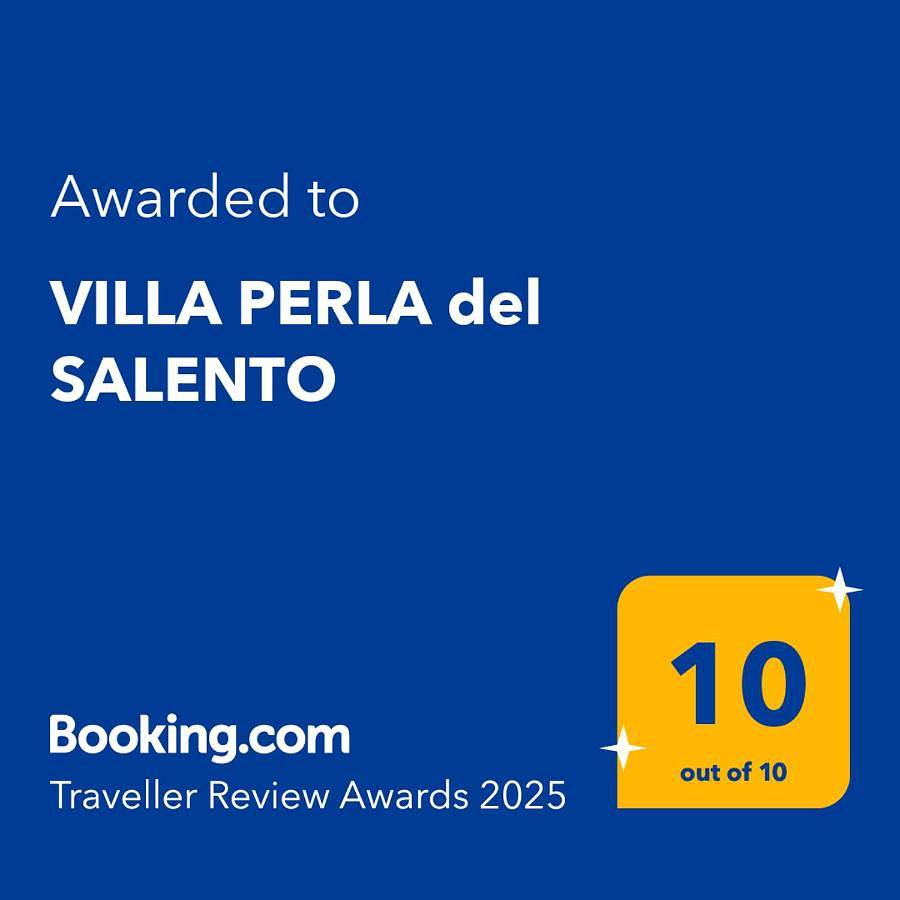 Villa Perla del Salento con piscina in Lido Marini, Golfo di Taranto