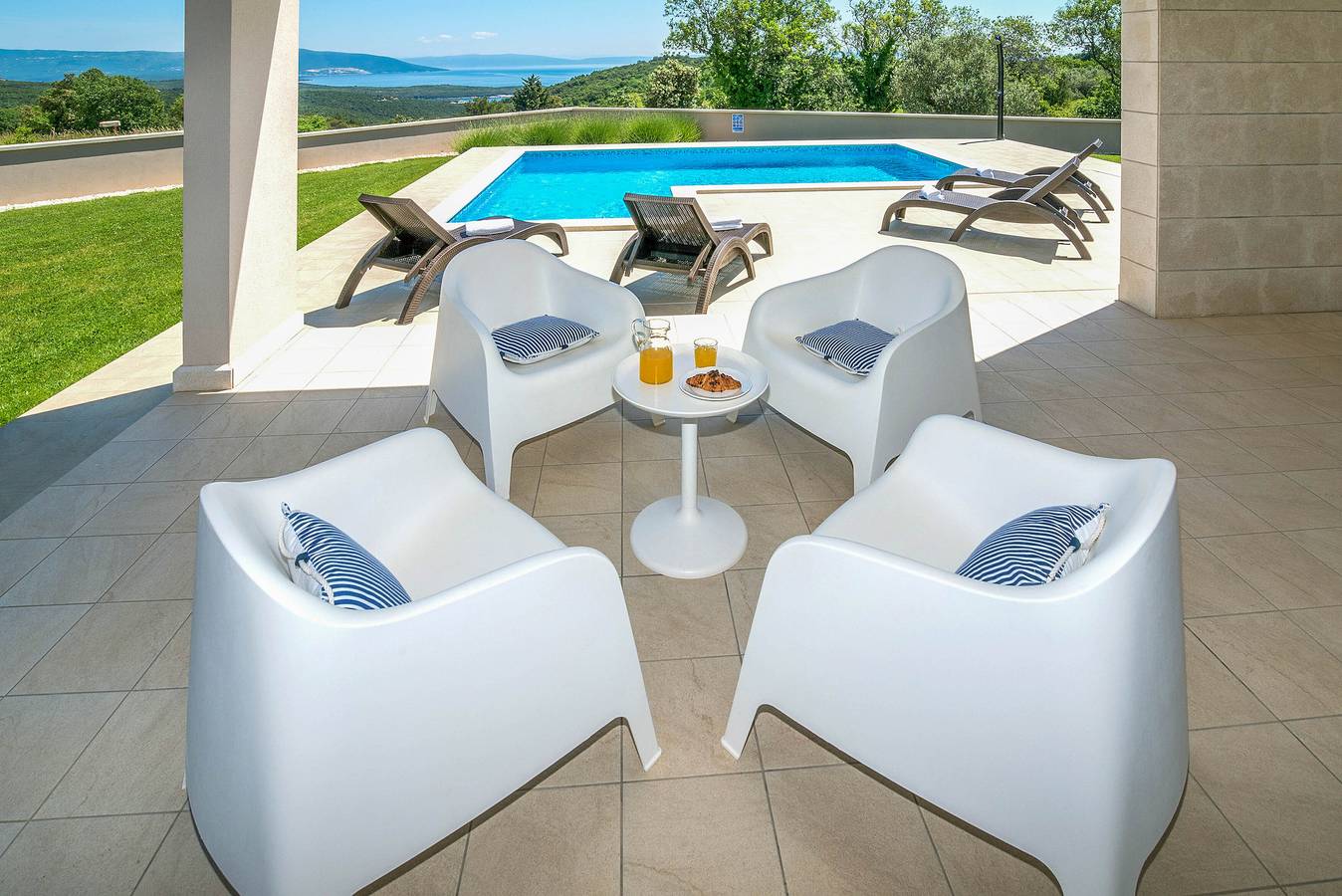 Villa für 6 Personen mit Terrasse in Kavran, Südküste Istrien