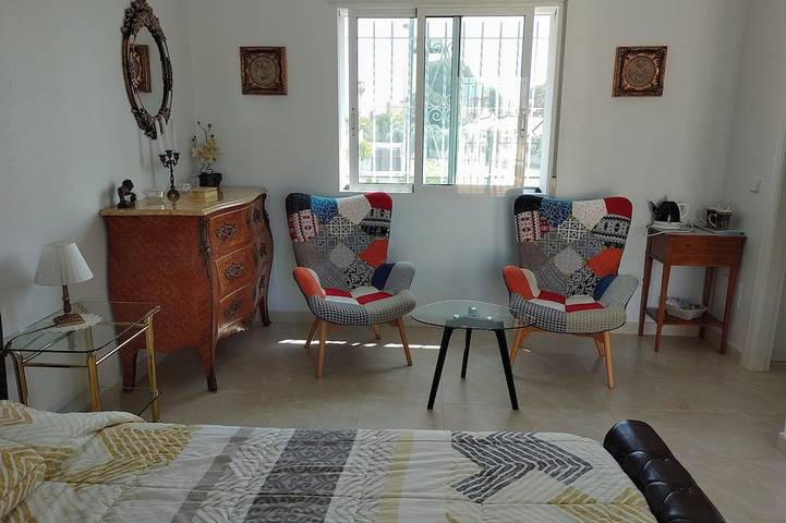 Villa climatisée-Piscine privée/chauffée-Plages 500 m-Jardin clos-Gym-Wifi-Bbq in Santiago de la Ribera, San Javier