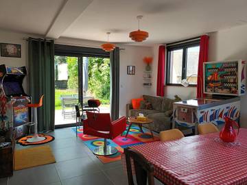 Location de vacances pour 4 personnes, avec jardin à Angoville-sur-Ay