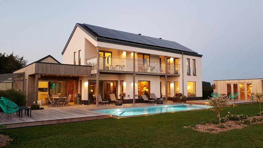 Chambre d’hôte pour 2 personnes, avec Balcon et Terrasse ainsi que Jardin et Piscine à Léglise