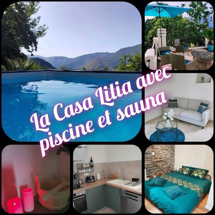 Gîte pour 6 personnes, avec vue et piscine ainsi que sauna et jardin à Campile