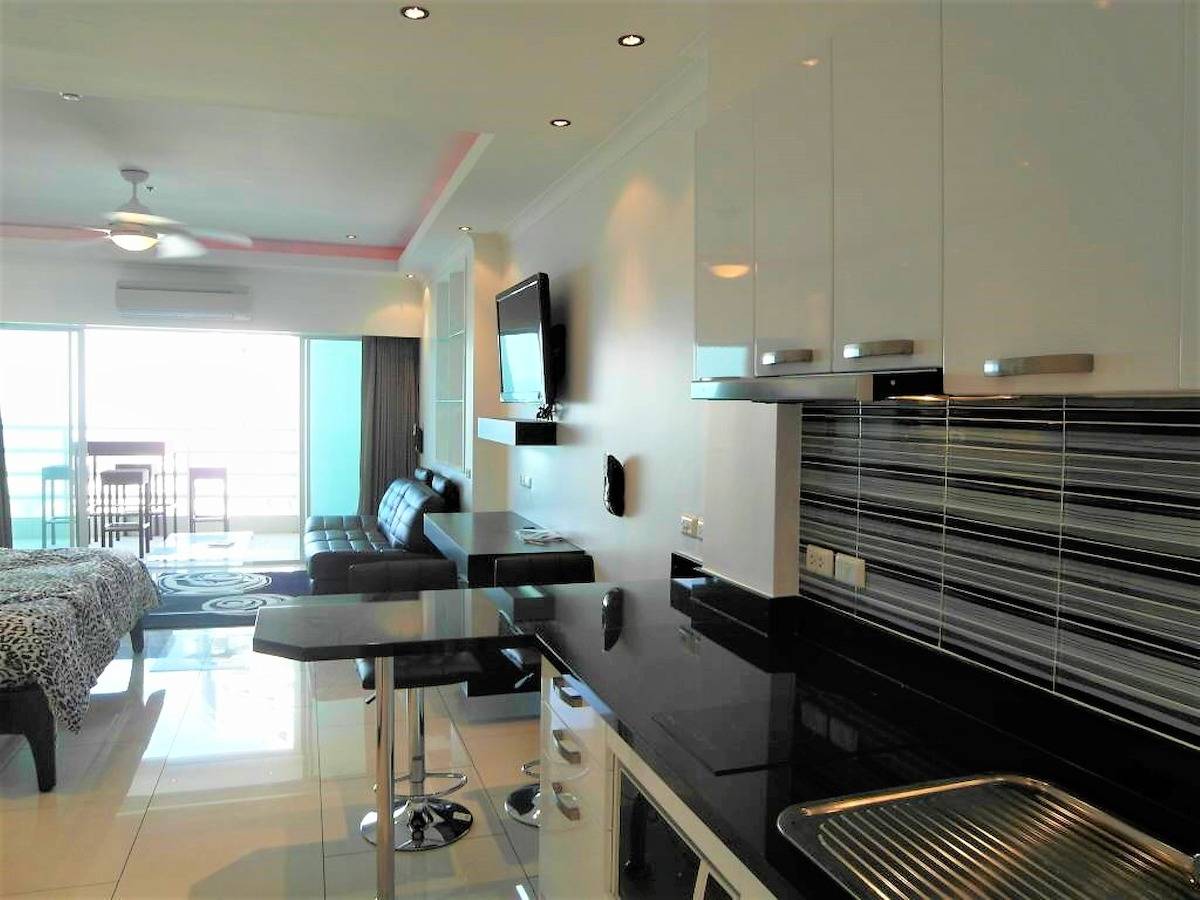 Gehele studio, Fantastic sea view beach condo in Pattaya, Changwat Chonburi