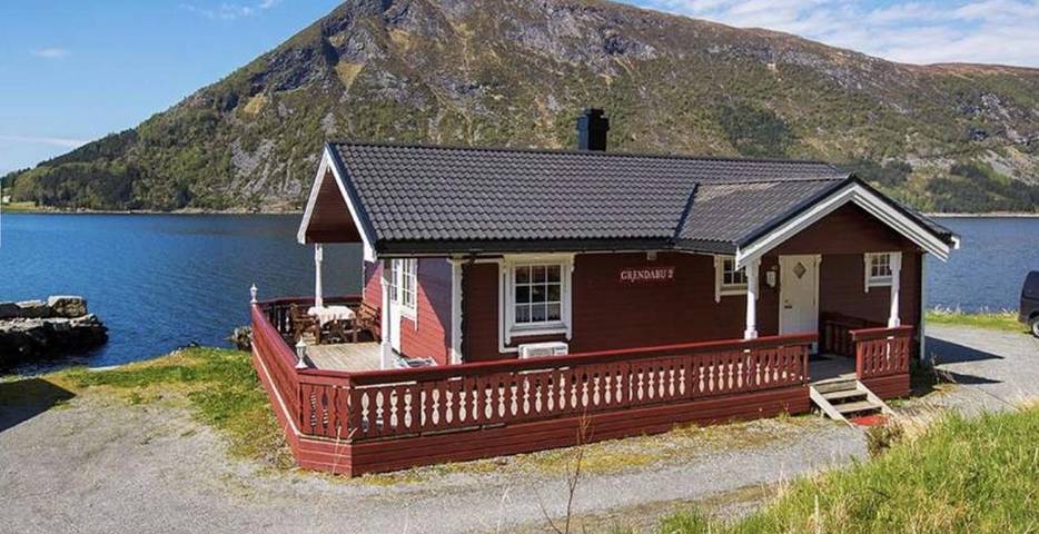 Ferienwohnung für 7 Personen, mit Balkon und Terrasse sowie Garten und Ausblick in Selje - 2