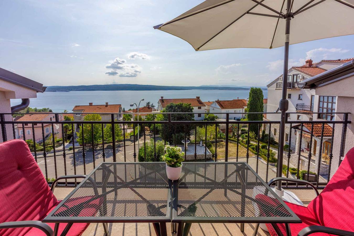 Ganze Ferienwohnung, Ferienwohnung mit Klimaanlage und Meerblick  in Crikvenica, Primorje-Gorski Kotar