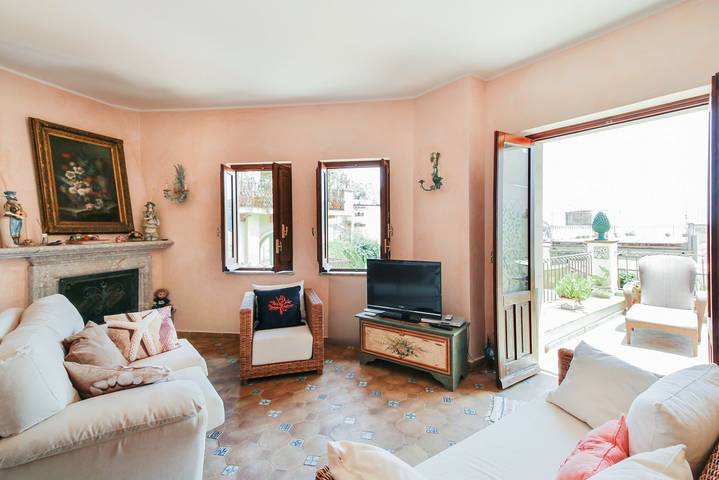 Apartment for 2 people, with balcony and balcony/terrace in Taormina