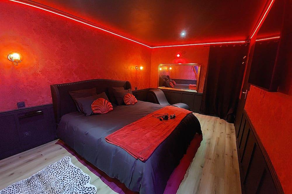 Love room - La Villa 1900 - L'Instant X - Chic cocoon for a night for two in Mayenne