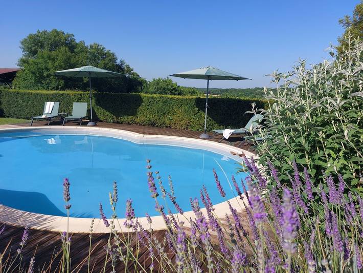 Gîte pour 3 personnes, avec piscine à Mauroux - 3