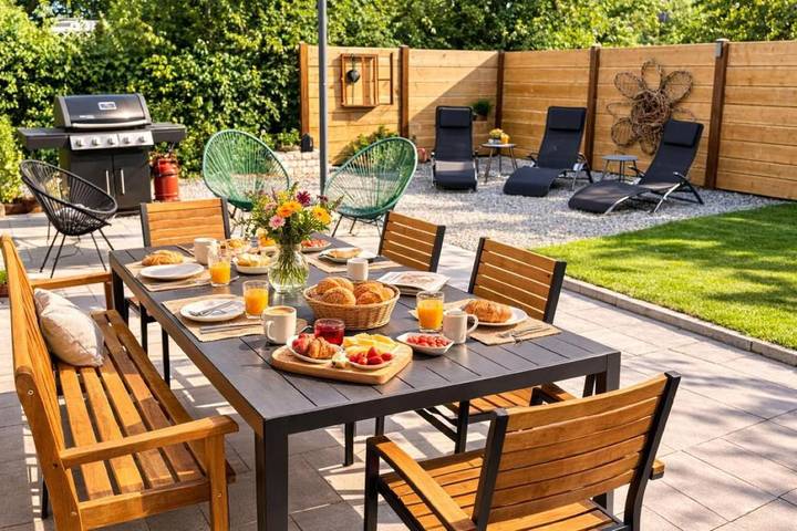 Ferienhaus für 5 Personen, mit Terrasse und Garten sowie Ausblick in Feldkirch - 3
