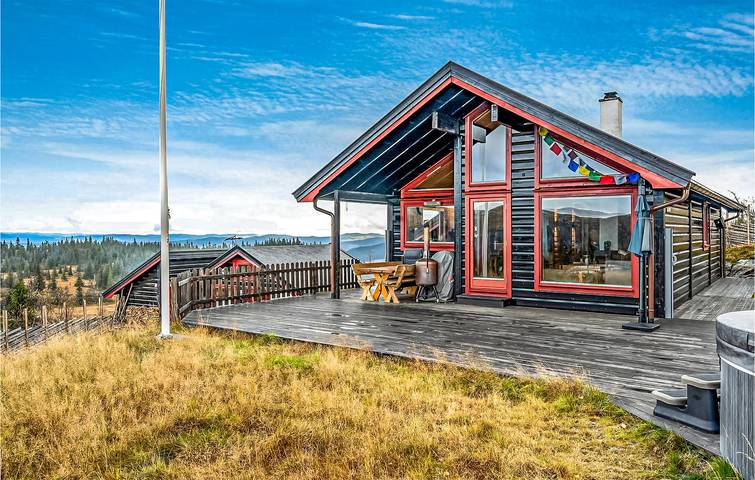 Ferienhaus für 8 Personen mit Terrasse in Sør-Aurdal