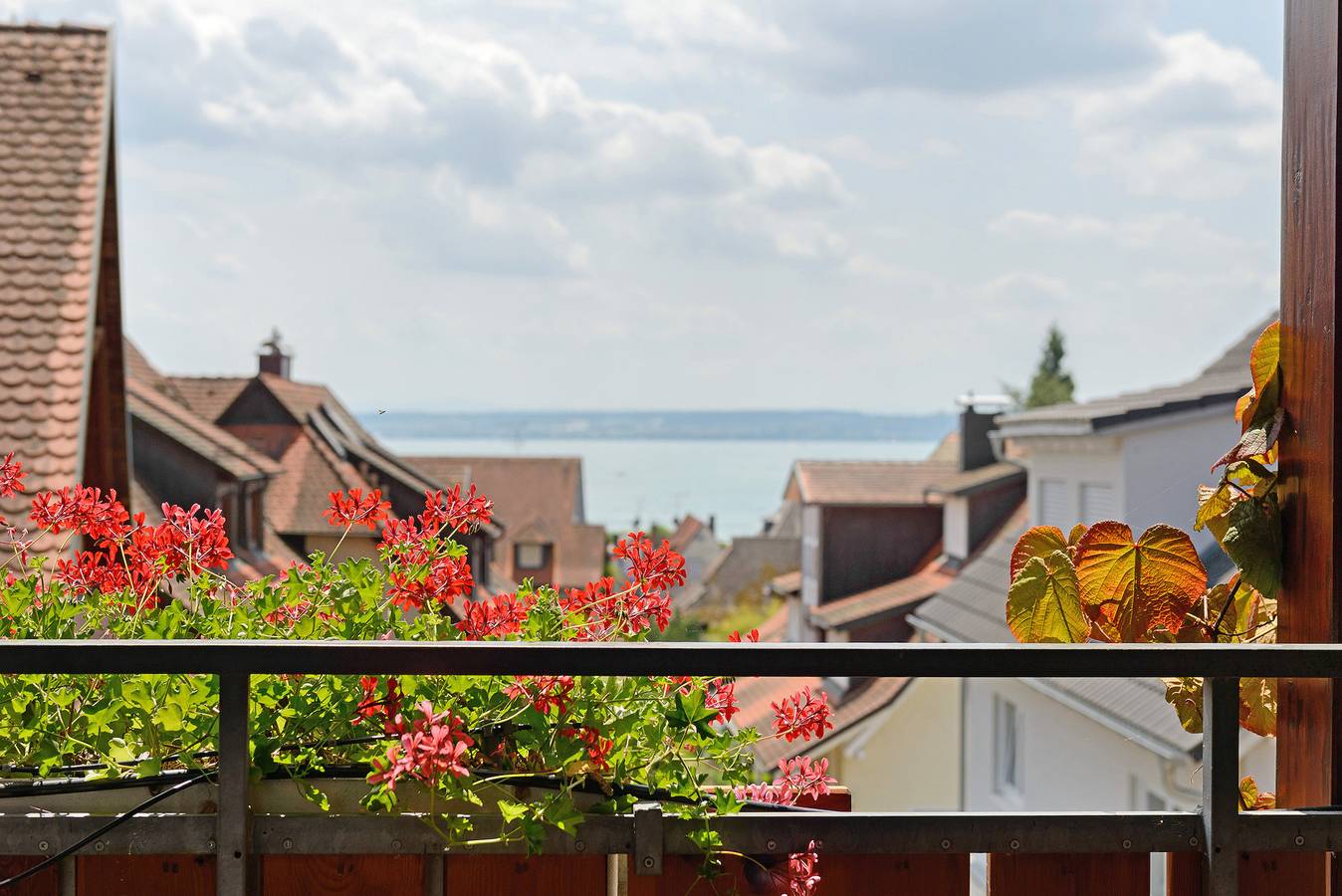 Ganze Wohnung, Ferienwohnung '2' mit Seeblick, privatem Garten und Wi-Fi in Hagnau am Bodensee, Obersee (Bodensee)