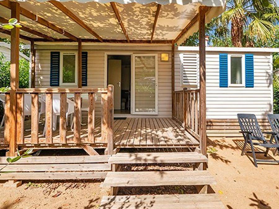 Camping Internacional Palamos - Mobilhome 4 personnes - Comfort | 2 Ch. | 4 Pers. | Terrasse surélevée in Palamós, Costa Brava
