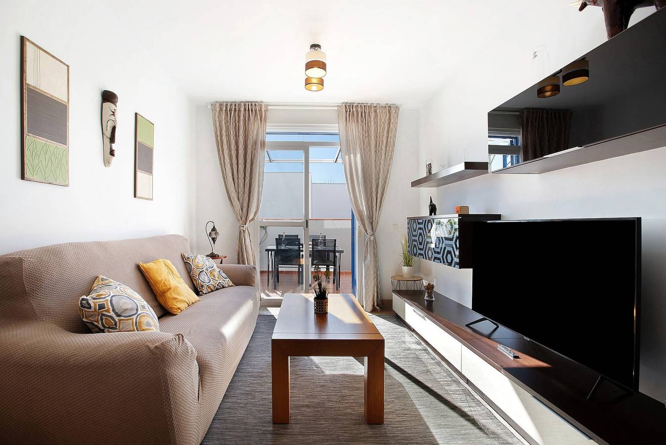 Apartment for 3 People in Playa Mijas, Mijas