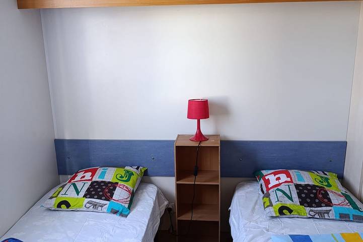 Mobil home pour 6 personnes, avec piscine dans la Tamarissière - 3