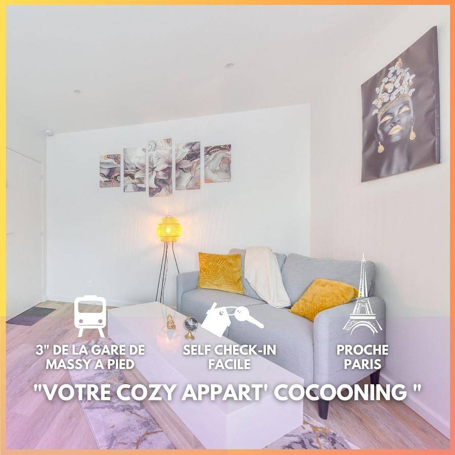 Appartement entier, Cozy Appart 5 à 3' de la gare - Cozy Houses in Palaiseau, Essonne