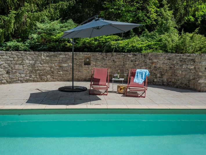Location de vacances pour 3 personnes, avec Terrasse ainsi que Jardin et Piscine à Puy-l'Évêque - 3