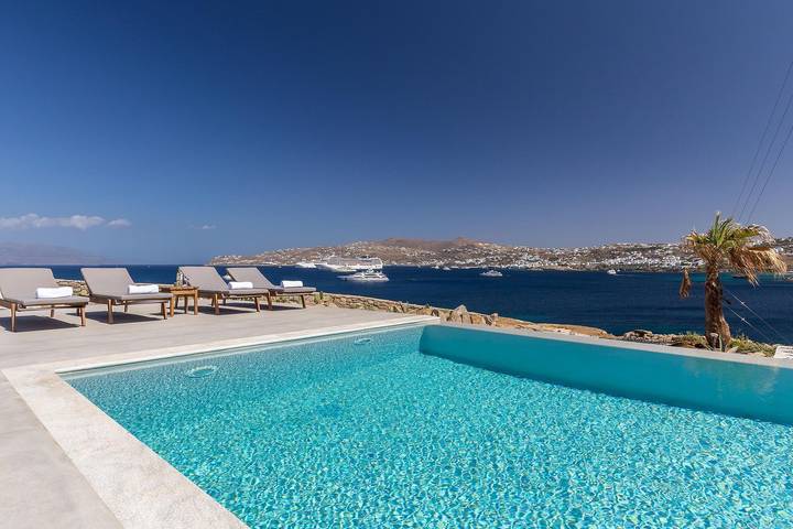 Villa mit pool für 8 Personen, mit Garten und Terrasse auf Mykonos - 3