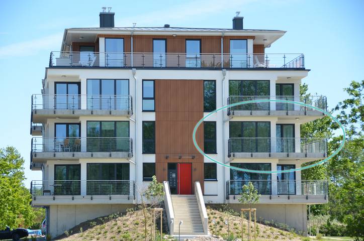 Ferienwohnung für 4 Personen, mit Balkon und Whirlpool in Heiligenhafen